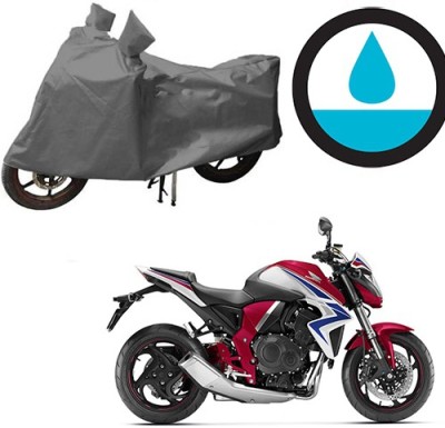 HYBRIDS COLLECTION Waterproof Two Wheeler Cover for Honda(CB 1000R, Grey)