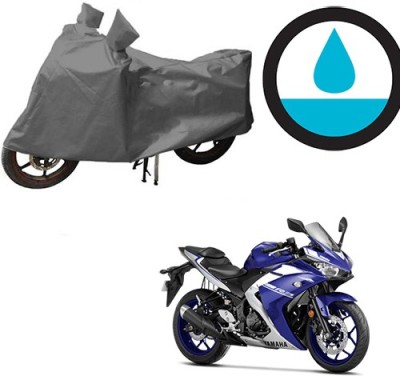 HYBRIDS COLLECTION Waterproof Two Wheeler Cover for Yamaha(YZF, Grey)