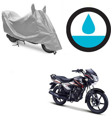 HYBRIDS COLLECTION Waterproof Two Wheeler Cover for TVS(Phoenix 125, Silver)