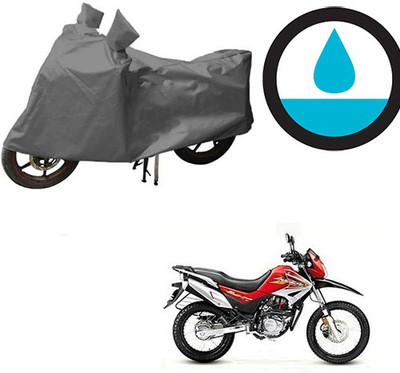 HYBRIDS COLLECTION Waterproof Two Wheeler Cover for Hero(Impulse, Grey)