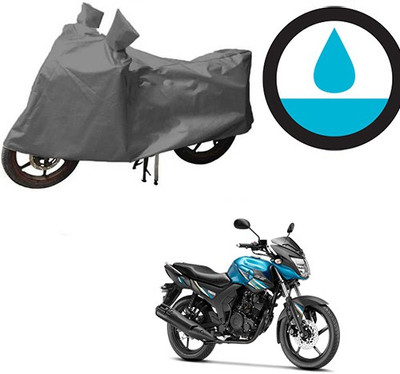 HYBRIDS COLLECTION Waterproof Two Wheeler Cover for Yamaha(SZ-RR, Grey)