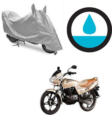 HYBRIDS COLLECTION Waterproof Two Wheeler Cover for LML(Freedom, Silver)