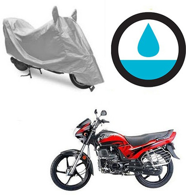 HYBRIDS COLLECTION Waterproof Two Wheeler Cover for Honda(Passion Plus, Silver)