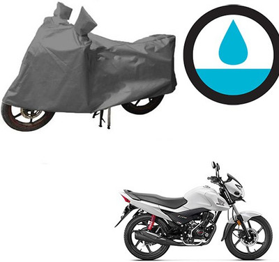HYBRIDS COLLECTION Waterproof Two Wheeler Cover for Honda(Livo, Grey)