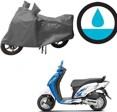 HYBRIDS COLLECTION Waterproof Two Wheeler Cover for Honda(Activa i, Grey)