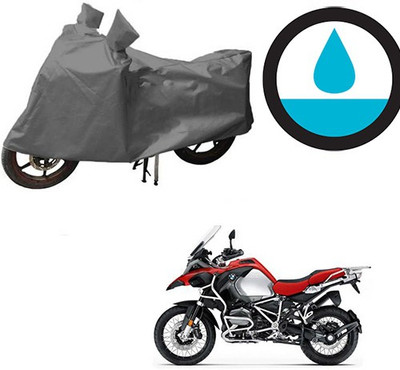 HYBRIDS COLLECTION Waterproof Two Wheeler Cover for BMW(R 1200 GS, Grey)