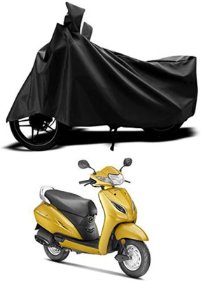 Mdstar Two Wheeler Cover for Honda(Activa 4G, Black)