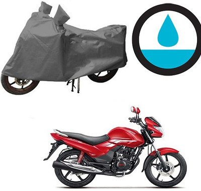 THE REAL ARV Waterproof Two Wheeler Cover for Hero(Achiever, Grey)