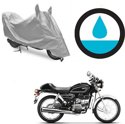 Atulit enterprises Waterproof Two Wheeler Cover for Hero(Splendor Pro Classic, Silver)