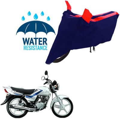 RONISH Waterproof Two Wheeler Cover for Suzuki(Heat, Black, Red)