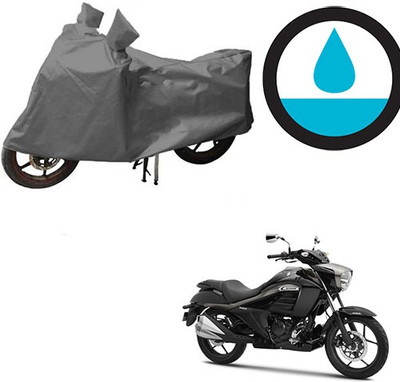 HYBRIDS COLLECTION Waterproof Two Wheeler Cover for Suzuki(Intruder, Grey)