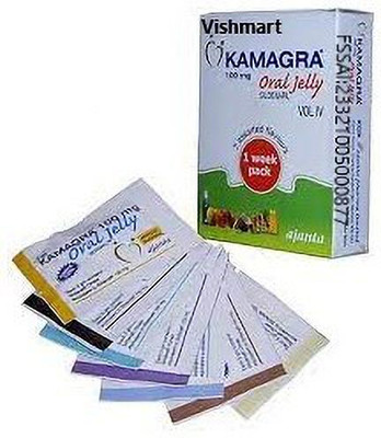 VISHMART ORAL JELLY 100MG WITH SILDENAFIL PACK OF 7 Flavours(35 g)