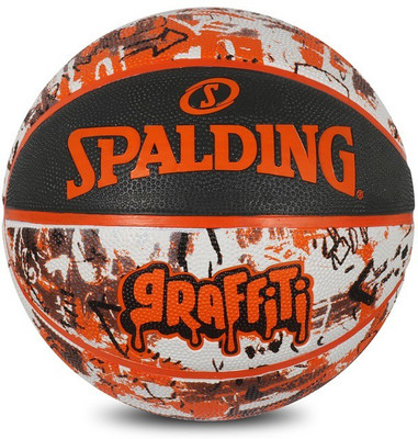 SPALDING BB-Graffiti Basketball - Size: 7(Standard, Pack of 1)