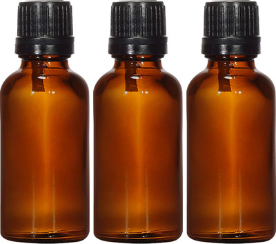 nsb herbals 30 ml Glass Bottle(Pack of 3, Brown)