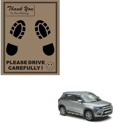 SEMAPHORE Paper Disposable Paper Mat For  Maruti Vitara(Brown)