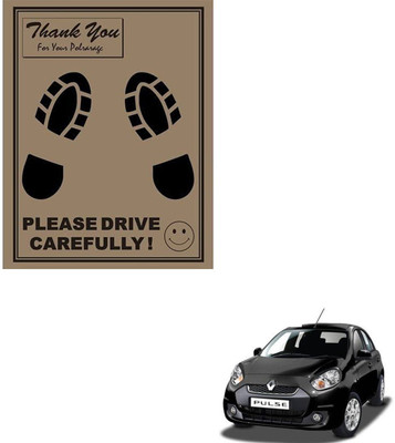 SEMAPHORE Paper Disposable Paper Mat For  Renault Pulse(Brown)