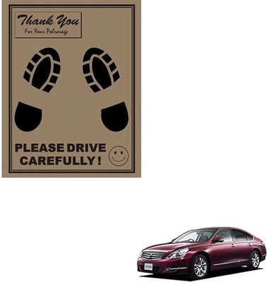 SEMAPHORE Paper Disposable Paper Mat For  Nissan Teana(Brown)