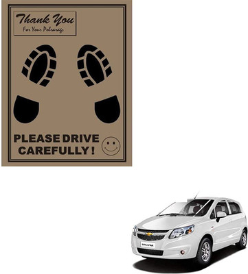 SEMAPHORE Paper Disposable Paper Mat For  Chevrolet UVA(Brown)