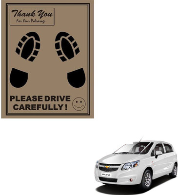SEMAPHORE Paper Disposable Paper Mat For  Chevrolet Sail(Brown)