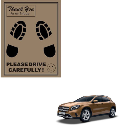 SEMAPHORE Paper Disposable Paper Mat For  Mercedes Benz GLA-Class(Brown)