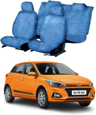 Chiefride Cotton Car Seat Cover For Hyundai Elite i20(All Detachable Headrest, 5 Seater, 2 Back Seat Head Rests)