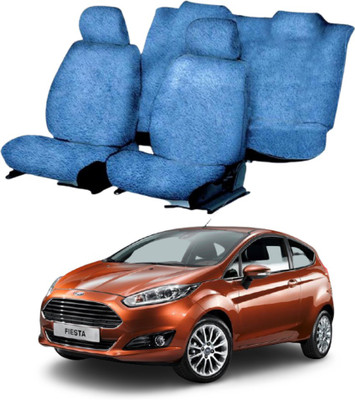 Chiefride Cotton Car Seat Cover For Ford Fiesta(All Detachable Headrest, 5 Seater, 2 Back Seat Head Rests)