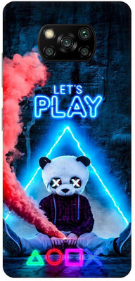 Bluvver Back Cover for POCO X3 Pro(Blue, Hard Case, Pack of: 1)