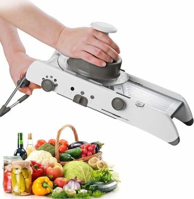 DHAVJ 8 in 1 Multi-Purpose Mandoline Stainless Steel Vegetable and Fruit Vegetable & Fruit Chopper(18 IN 1 Mandoline Slicer)