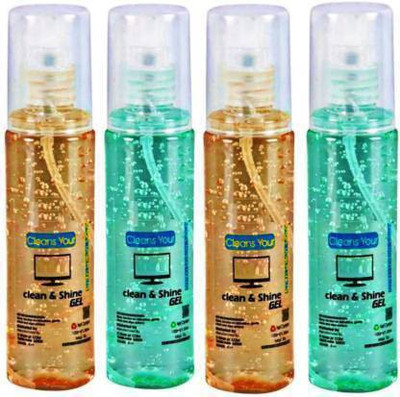 Kizma 100 ML. 4 Gell for Mobiles(4 Gell 100 Ml each ,Liquid Solution with Cloth to Clean Mobile/Laptop Screen PACK OF 4 for Computers, Laptops, Mobiles (Cleaner Fluid Gel LCD Cleaning Kit)) Kizma 100 ML. 4 Gell for Mobiles(4 Gell 100 Ml each ,Liquid Solution with Cloth to Clean Mobile/Laptop Screen PACK OF 4 for Computers, Laptops, Mobiles (Cleaner Fluid Gel LCD Cleaning Kit))