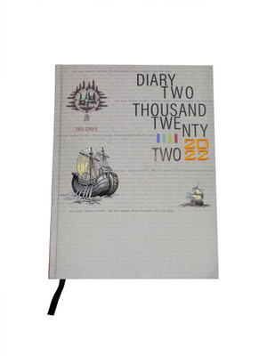 Toss 2022 B5 Diary YES 365 Pages(Multicolor)