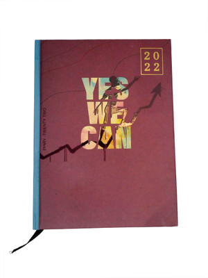 Toss 2022 B5 Diary Ruled 330 Pages(Multicolor)