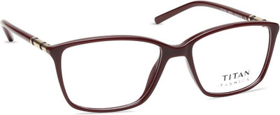 Titan Full Rim Wayfarer Frame(52 mm)
