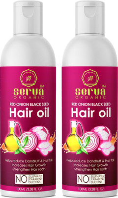 serva organic onion oil Hair Oil(200 ml)