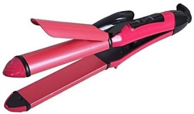 jEPTOL E800 hair straightener and hair cular Hair Straightener(Pink and black)