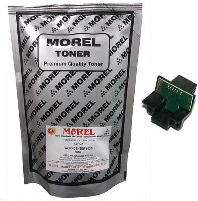 MOREL 5020 TONER POWDER 250GM WITH CHIP FOR USE IN XEROX WORKCENTER 5016/5020 COPIER Black Ink Cartridge