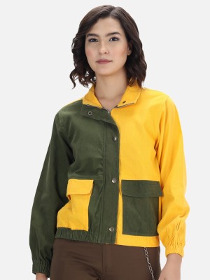 THE DRY STATE Full Sleeve Colorblock Women Jacket