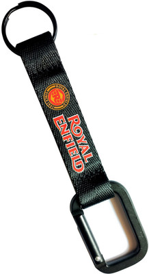 Meeko.com Royal Enfield Logo Black Hook Key Chain 001 Key Chain