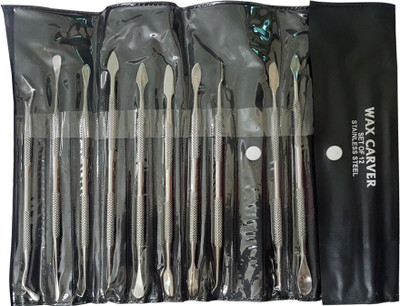 Luxuro 12 Pcs SS Double Ended Wax, Carvers, Spatulas & Modeling Tool