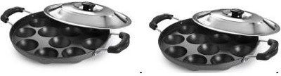 Drunna Induction Bottom Non-Stick Coated Cookware Set(Iron, 2 - Piece)