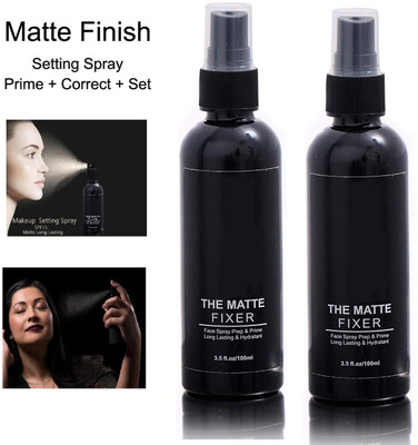 NADJA FACE SPRAY PREP + PRIME LONG LASTING & HYDRATING COMBO Primer  - 200 ml(TRANSPARENT)