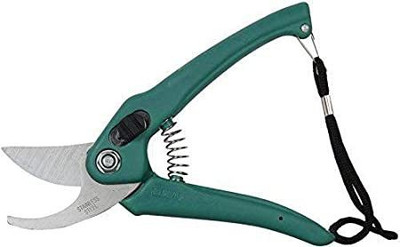 Vishu Enterprises Garden Plant Branch Scissors Flower Cutting Lock Set of 1 Bypass Pruner(Manual)