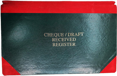LRS Cheque Receive Register 1-Part Cheque Receive Register(100 Sets)