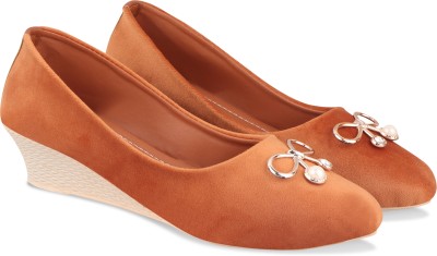 Bullfer Women Bellies(Tan , 4)