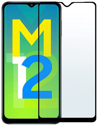 Metrocom Edge To Edge Tempered Glass for Samsung Galaxy M12(Pack of 1)