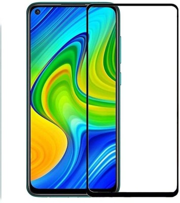 SMM Edge To Edge Tempered Glass for Mi Redmi Note 9(Pack of 1)