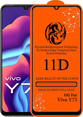 aplexx Edge To Edge Tempered Glass for VIVO Y73, VIVO Y73S, VIVO Y73 5G(Pack of 1)