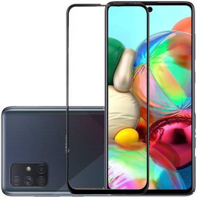 SBSPROTECTION Edge To Edge Tempered Glass for Samsung Galaxy A71, Samsung Galaxy A80, Samsung Galaxy Note 10 lite, Samsung Galaxy S10 Lite(Pack of 1)