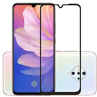 Mersal Edge To Edge Tempered Glass for Vivo S1 Pro, (Premium Edge To Edge Full Glue Branded Glass)(Pack of 1)