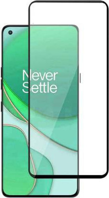 kentop Edge To Edge Tempered Glass for OnePlus 9R(Pack of 1)