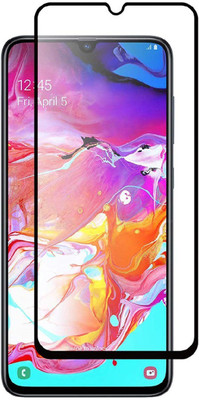Mersal Edge To Edge Tempered Glass for Samsung Galaxy A70, Samsung Galaxy A70S, (Premium Edge To Edge Full Glue Branded Glass)(Pack of 1)